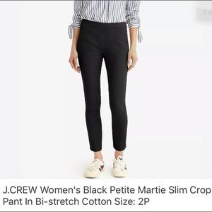 2P J. Crew black pant